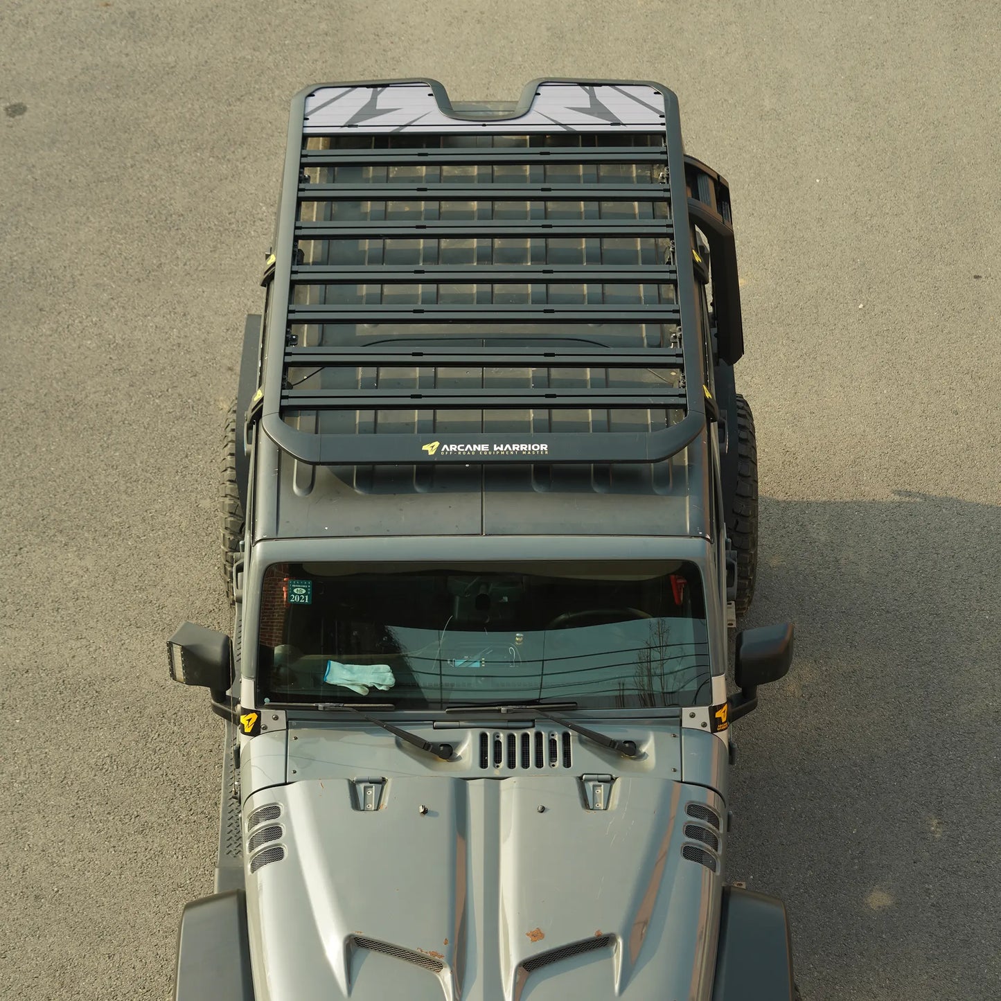 JEEP Wrangler JK STORM Roof Rack Long Version