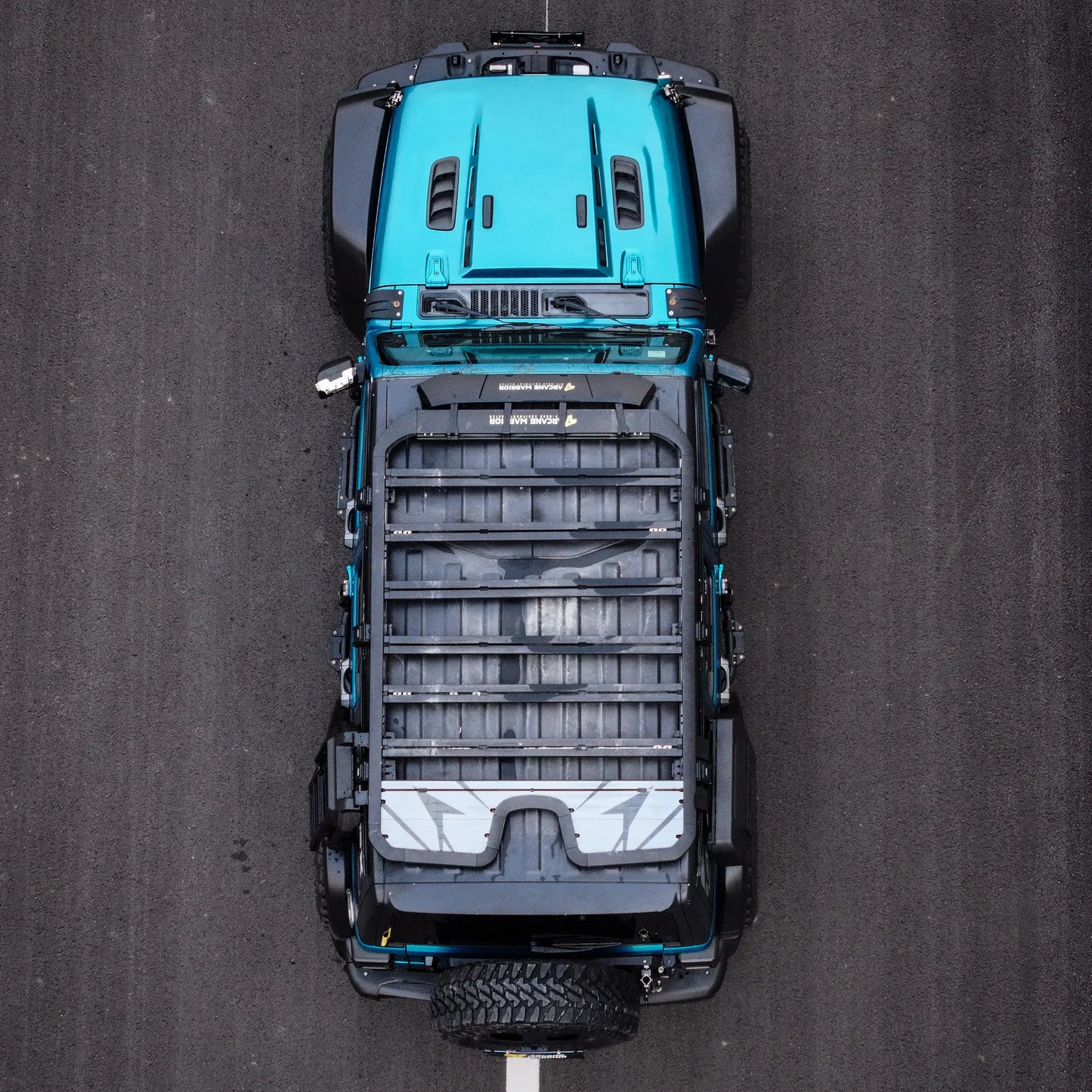 JEEP Wrangler JL STORM Roof Rack Long Version