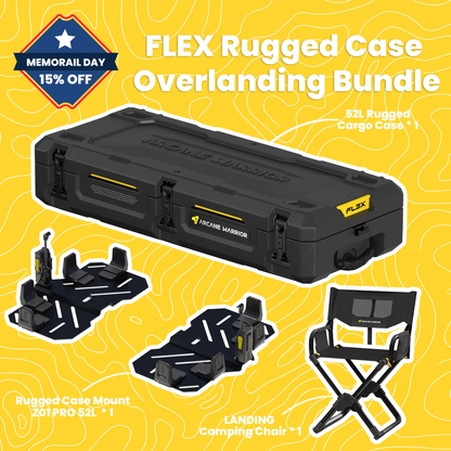 52L FLEX Rugged Case Overlanding Bundle