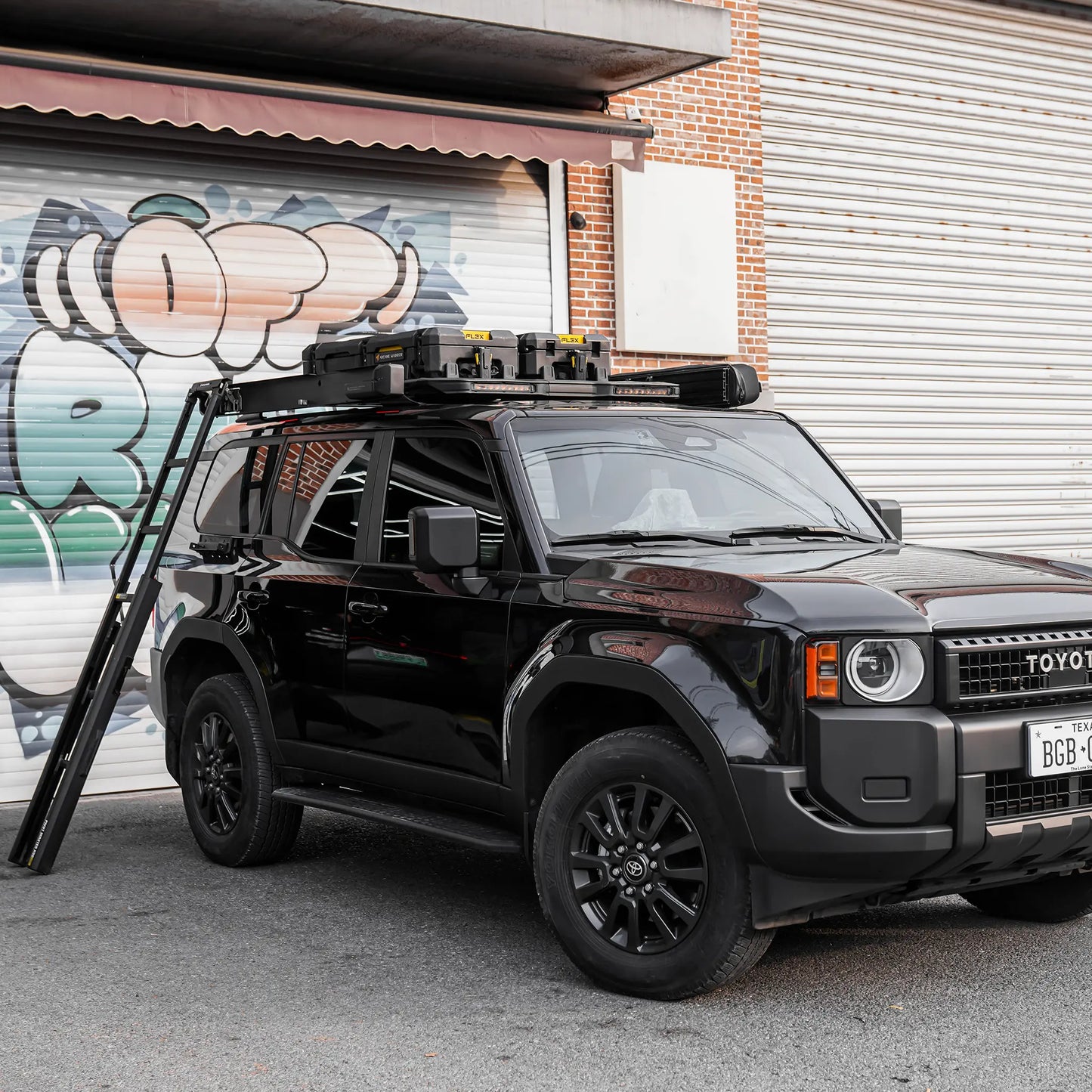 Toyota Land Cruiser 250 M'LinkX Roof Rack Platform ( Half-Length/With OEM Rails )