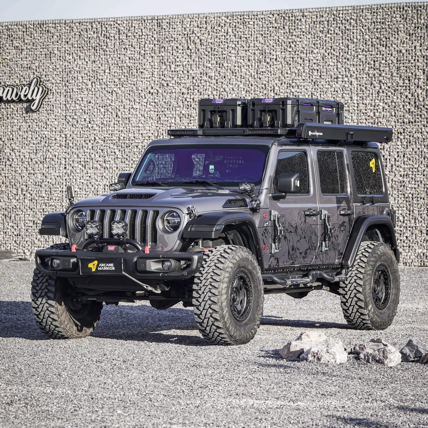 Jeep Wrangler JL M'LinkX Roof Rack Platform