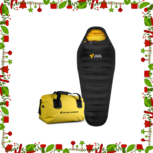 ARCANE WARRIOR Down Sleeping Bag (-5°F - 30°F)