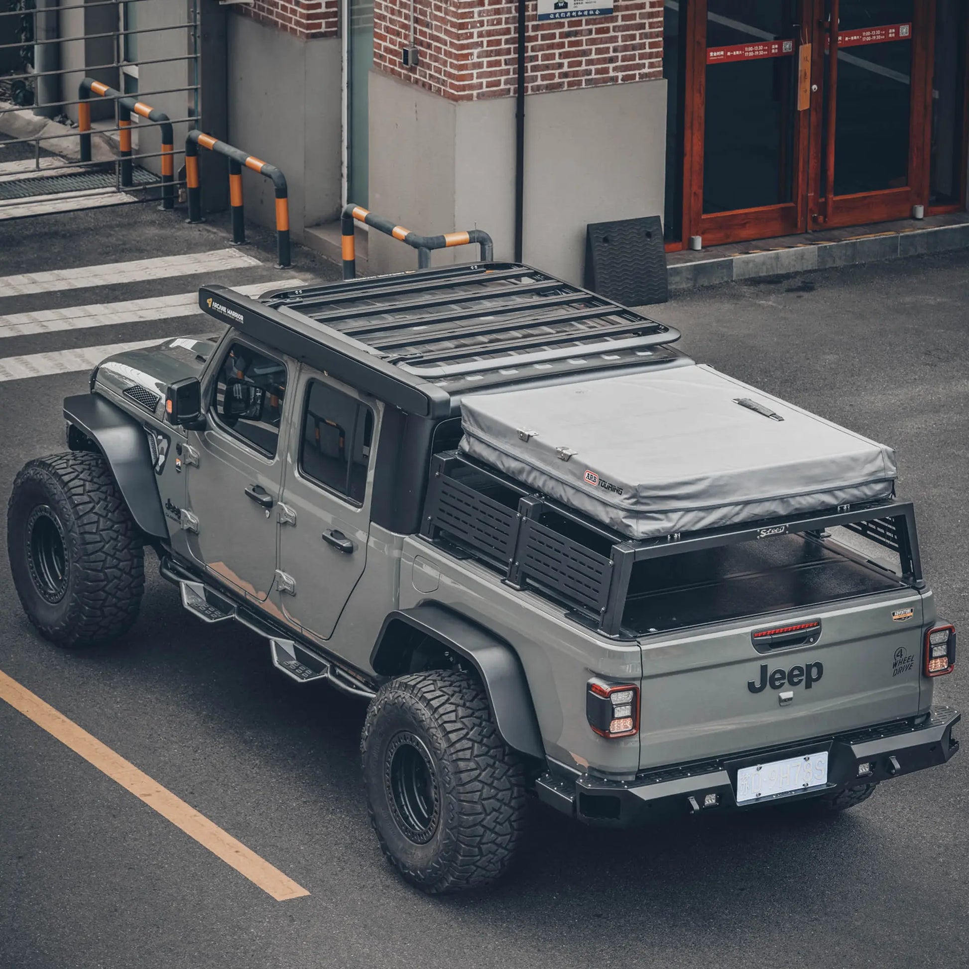 jeep gladiator roof top tent JEEP Gladiator JT STORM Roof Rack – Arcane Warrior